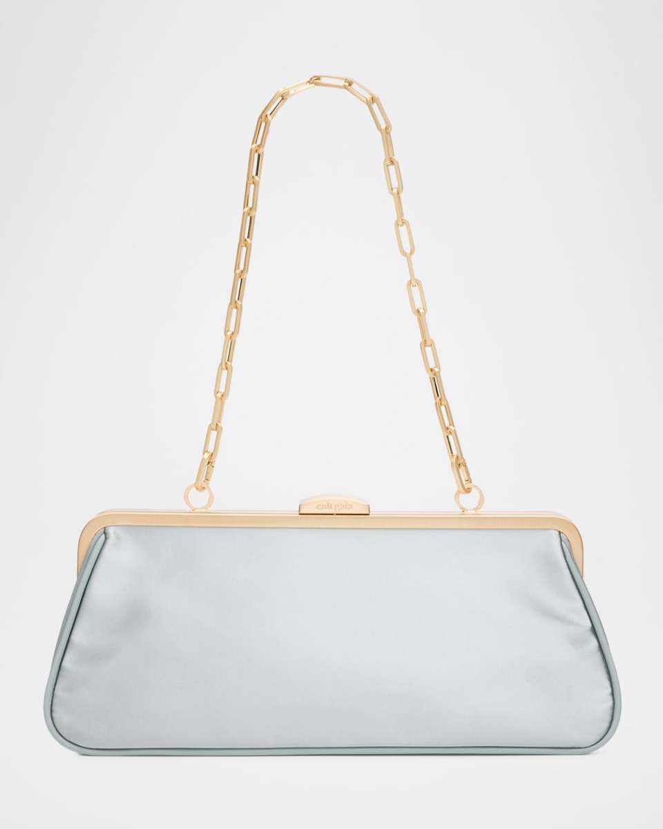 Matilde Satin Clutch Bag